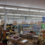 LED lights improve the appearance, safety and energy efficiency at this grocery store.