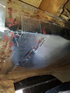 Properly covered ductwork